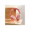 Ακουστικά On Ear MP9 Plus, Bluetooth, MicroSD, Ραδιόφωνο, Κόκκινο
