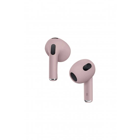 Ακουστικά Bluetooth M6S PRO, Ροζ, Στερεοφωνικό, Handsfree, Με θήκη C848