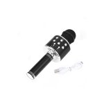 Μικρόφωνο Karaoke MWS858, Bluetooth, Επαναφορτιζόμενο, Μαύρο