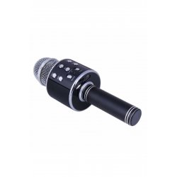 Μικρόφωνο Karaoke MWS858, Bluetooth, Επαναφορτιζόμενο, Μαύρο
