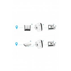 Αναμεταδότης WiFi, 300Mbps, 2.4G, λειτουργίες AP/WPS, θύρα LAN, ενσωματωμένη κεραία Αναμεταδότης WiFi, 300Mbps, 2.4G, λειτουργίες AP/WPS, θύρα LAN, ενσωματωμένη κεραία