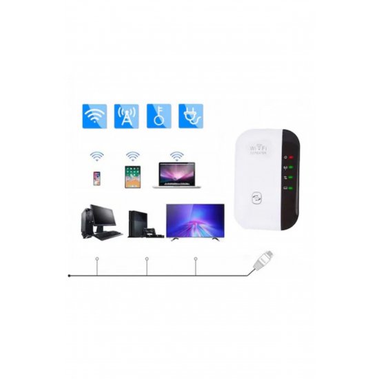 Αναμεταδότης WiFi, 300Mbps, 2.4G, λειτουργίες AP/WPS, θύρα LAN, ενσωματωμένη κεραία