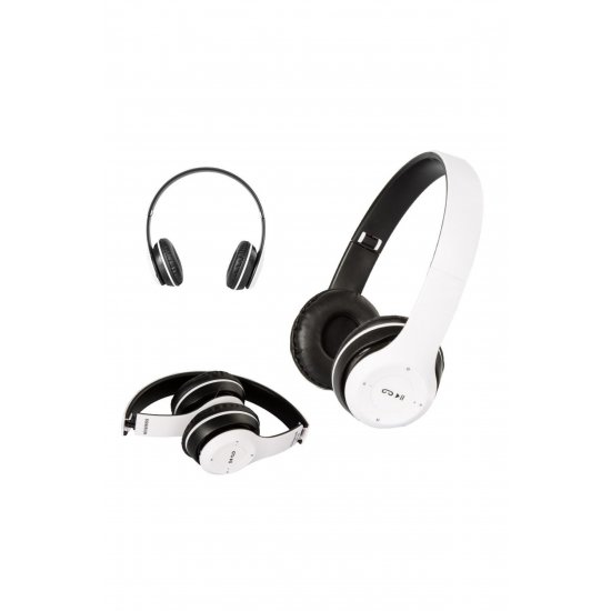 Ασύρματα ακουστικά P47 Λευκά με μικρόφωνο bluetooth