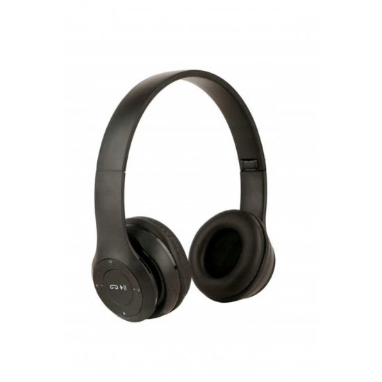 Ασύρματα ακουστικά P47 Μαύρο με μικρόφωνο bluetooth