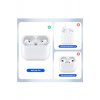 Ασύρματα ακουστικά, Ασύρματη φόρτιση, Bluetooth 5.3, Απομόνωση φωνής, HD Voice για iPhone & Android