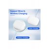 Ασύρματα ακουστικά, Ασύρματη φόρτιση, Bluetooth 5.3, Απομόνωση φωνής, HD Voice για iPhone & Android
