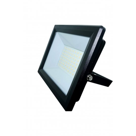 Led Floodlight 100W SMD 12V Ip65 Λευκό με σφιγκτήρες