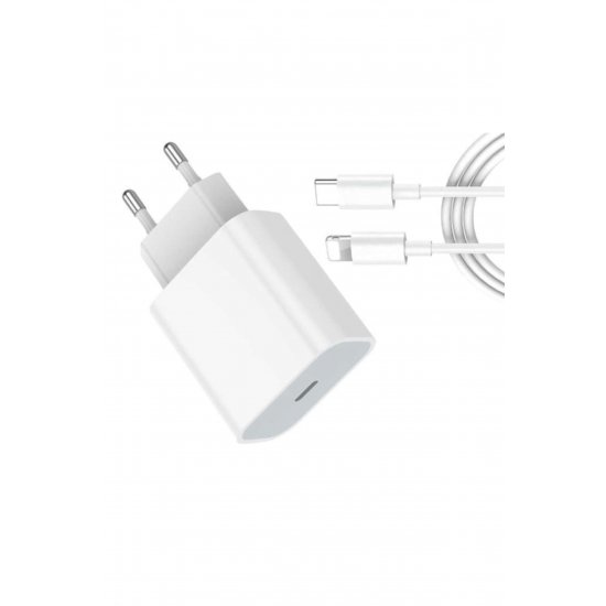 Φορτιστής Super Fast Charge 25W iPhone 14/13/12/11 Pro/Max, iPad, AirPods, Καλώδιο Lightning