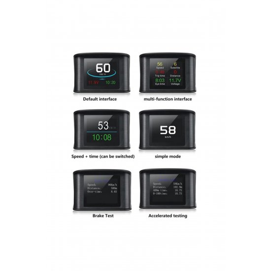Προϊόν Heads Up Display Auto T600 Mileage with GPS