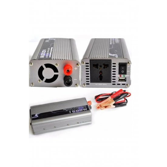 Inverter 12v 220v 500w Μετατροπέας αυτοκινήτου Inverter 12v 220v 500w Μετατροπέας αυτοκινήτου