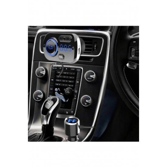 Car FM BC49BQ Modulator Μπλεtooth 5.0 Γρήγορη φόρτιση 3.0 Handsfree Car Kit