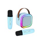 Φορητό ηχείο Karaoke με Bluetooth, 2 ασύρματα μικρόφωνα – Το τέλειο δώρο για τα παιδιά