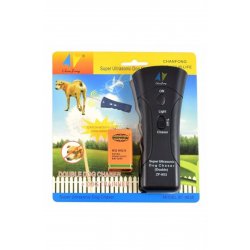 Dog Chaser ZF-853 Ultrasonic Dog Repeller, Protection Against Dogs, Μαύρο