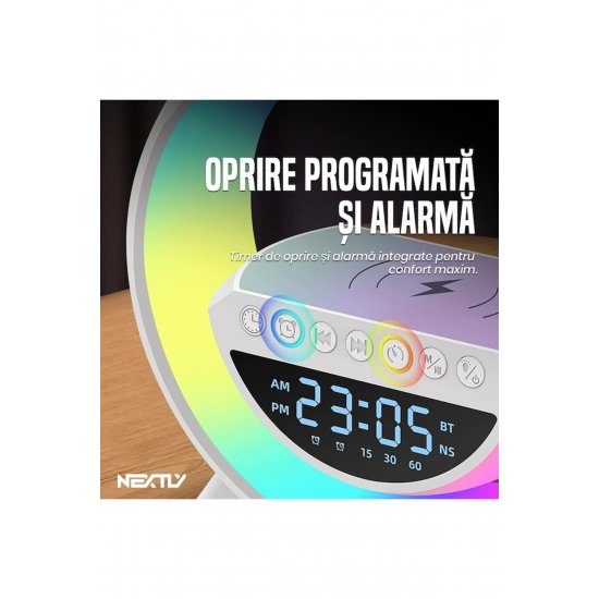 Πολυλειτουργική λάμπα LED VersaLite με ασύρματη φόρτιση & ενσωμάτωση ήχου