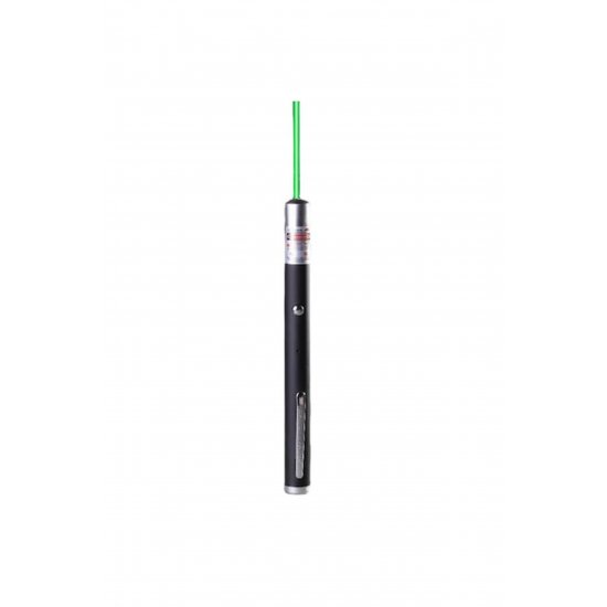 Φακός LED με Laser Pointer, USB, Μαύρος, 14 cm Φακός LED με Laser Pointer, USB, Μαύρος, 14 cm