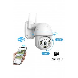 Κάμερα παρακολούθησης WiFi HD, Outdoor, App Control, Μικρόφωνο, Κάρτα 32GB