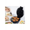 Mini Electric Donut Maker με Αντικολλητικές πλάκες, Ενδεικτική λυχνία, Μαύρο