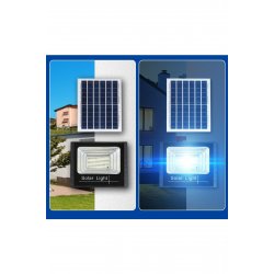 Προβολέας LED SMD 300W Solara, Flippy, 400 LED, Panou Solar, ABS, 15AH, 32x26x9 Cm, 6500K, Negru Προβολέας LED SMD 300W Solara, Flippy, 400 LED, Panou Solar, ABS, 15AH, 32x26x9 Cm, 6500K, Negru