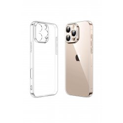 Προστατευτική θήκη, Flippy, για Apple iPhone 16 Pro Max, TPU, Αντικραδασμική, Ανθεκτική, Διαφανής