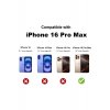Προστατευτική θήκη, Flippy, για Apple iPhone 16 Pro Max, TPU, Αντικραδασμική, Ανθεκτική, Διαφανής