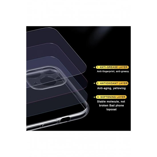 Προστατευτική θήκη, Flippy, για Apple iPhone 16 Pro Max, TPU, Αντικραδασμική, Ανθεκτική, Διαφανής