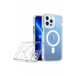 Προστατευτική θήκη, Flippy, για Apple iPhone 16 Pro Max, MagSafe, TPU, Προστασία κάμερας, Διαφανές