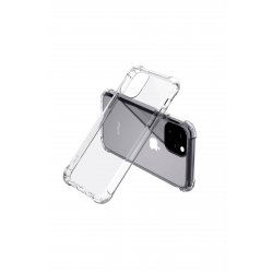 Προστατευτική θήκη, Flippy, Συμβατή με Apple iPhone 16 Pro Max, TPU Αντικραδασμική, 1,5 mm Διαφανές