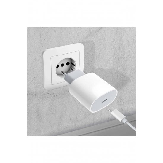 Συμβατό με ψηφιακό προσαρμογέα Kala iPhone, Type-C, Super Fast Charge, 35W, λευκό