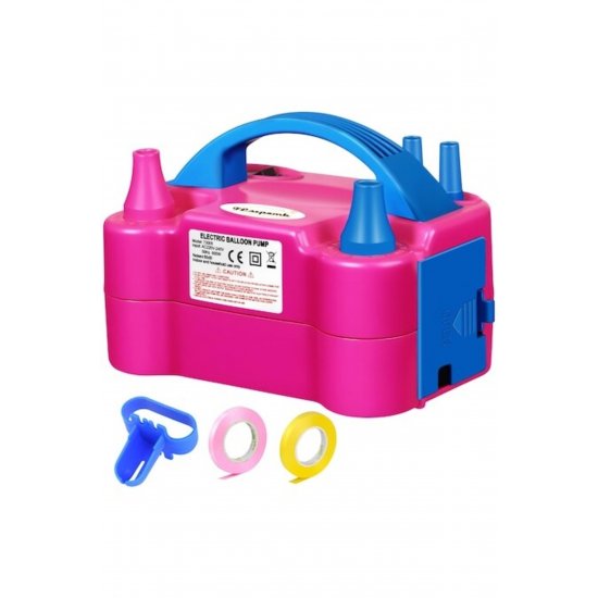 Ηλεκτρική αντλία μπαλονιού Flsepamb, κινητήρας 600W, μικρός, με 2+2 ακροφύσια, έξυπνη αντλία με 2 λειτουργίες f Ηλεκτρική αντλία μπαλονιού Flsepamb, κινητήρας 600W, μικρός, με 2+2 ακροφύσια, έξυπνη αντλία με 2 λειτουργίες f