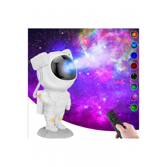 Galaxy Projector Stars and Nebulas Astronaut με τηλεχειριστήριο