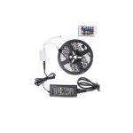 RGB LED Strip Kit IP65, με τηλεχειριστήριο και τροφοδοτικό
