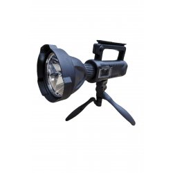 W590 Πολυλειτουργικός φακός LED με προβολέα P50 10W, επαναφορτιζόμενη USB, λαβή και τρίποδο