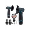 Μίνι γωνιακός μύλος με 2 μπαταρίες, 12V, 19.500 RPM, 1200 mAh, M5, δίσκος 76 mm, άξονας 10 mm