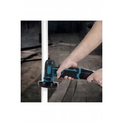 Μίνι γωνιακός μύλος με 2 μπαταρίες, 12V, 19.500 RPM, 1200 mAh, M5, δίσκος 76 mm, άξονας 10 mm