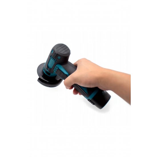 Μίνι γωνιακός μύλος με 2 μπαταρίες, 12V, 19.500 RPM, 1200 mAh, M5, δίσκος 76 mm, άξονας 10 mm