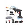 Ηλεκτρικό πιστόλι νερού, καθαρισμός υψηλής πίεσης, ψεκασμός μεγάλης εμβέλειας, 2 μπαταρίες, 240 L/h, 24V