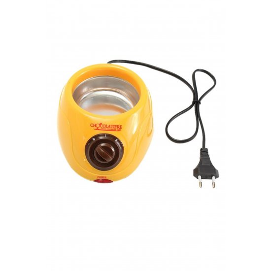 Electric Chocolatiere 20W με fondue σετ για 10 άτομα, για λιώσιμο σοκολάτας και επιδόρπια