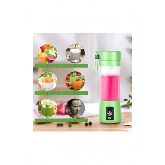 Φορητό μπλέντερ (HM-03) 380ml, φόρτιση usb, ιδανικό για γραφείο, γυμναστήριο, σπίτι, ταξίδια 22000rpm