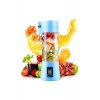Φορητό μπλέντερ 380 ml + mini-ebook με γρήγορες συνταγές smoothie και αποτοξίνωσης, ασύρματη, φόρτιση USB