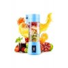 Φορητό μπλέντερ 380 ml + mini-ebook με γρήγορες συνταγές smoothie και αποτοξίνωσης, ασύρματη, φόρτιση USB