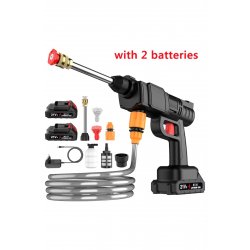 Πλυντήριο υψηλής πίεσης, 1000 W, 240 L/h, 2 μπαταρίες λιθίου, ηλεκτρικό