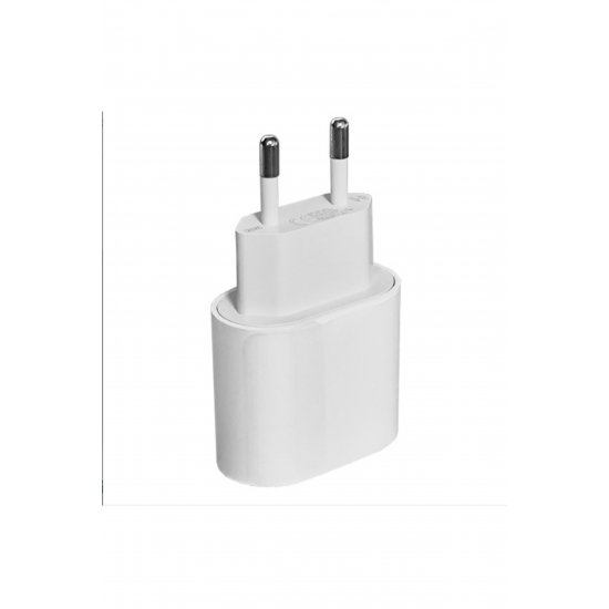 Συμπαγής προσαρμογέας γρήγορης φόρτισης USB-C 20W, λευκό