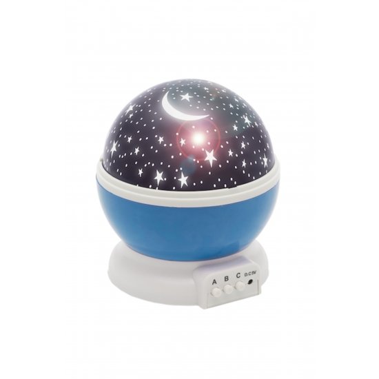 Λαμπτήρας Starry Sky Projector, 4x1W, USB, Μπλε