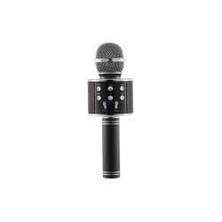 Μικρόφωνο Karaoke με Bluetooth και ενσωματωμένο ηχείο, Συμβατό με οποιοδήποτε Smartphone, Μαύρο