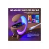 Φορητό ηχείο 4 σε 1: Ηχείο Bluetooth, Ραδιόφωνο, Λάμπα LED RGB, Ρολόι, Φορτιστής ασύρματου τηλεφώνου