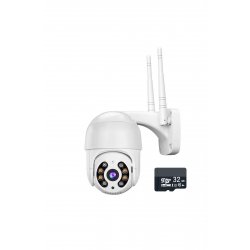 Κάμερα παρακολούθησης Wi-Fi S10 Eye 4MP + κάρτα μνήμης 32 GB
