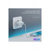 Φορτιστής τηλεφώνου, USB C, Universal, Fast Charge 20W, 1m, συμβατός με Samsung, Iphone 15/16 Φορτιστής τηλεφώνου, USB C, Universal, Fast Charge 20W, 1m, συμβατός με Samsung, Iphone 15/16