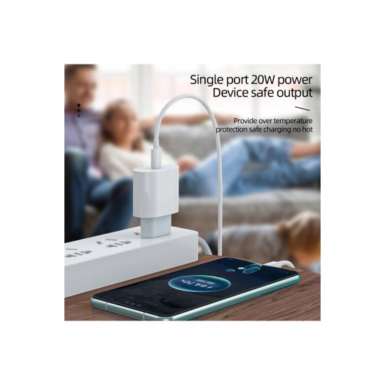 Φορτιστής τηλεφώνου, USB C, Universal, Fast Charge 20W, 1m, συμβατός με Samsung, Iphone 15/16 Φορτιστής τηλεφώνου, USB C, Universal, Fast Charge 20W, 1m, συμβατός με Samsung, Iphone 15/16