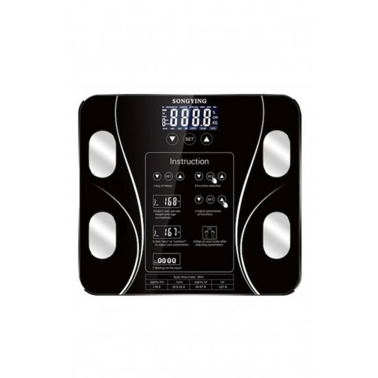 Ζυγαριά σώματος μπάνιου, Coshop, Bluetooth, Slim Design