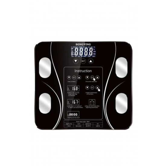 Ζυγαριά σώματος μπάνιου, Coshop, Bluetooth, Slim Design
